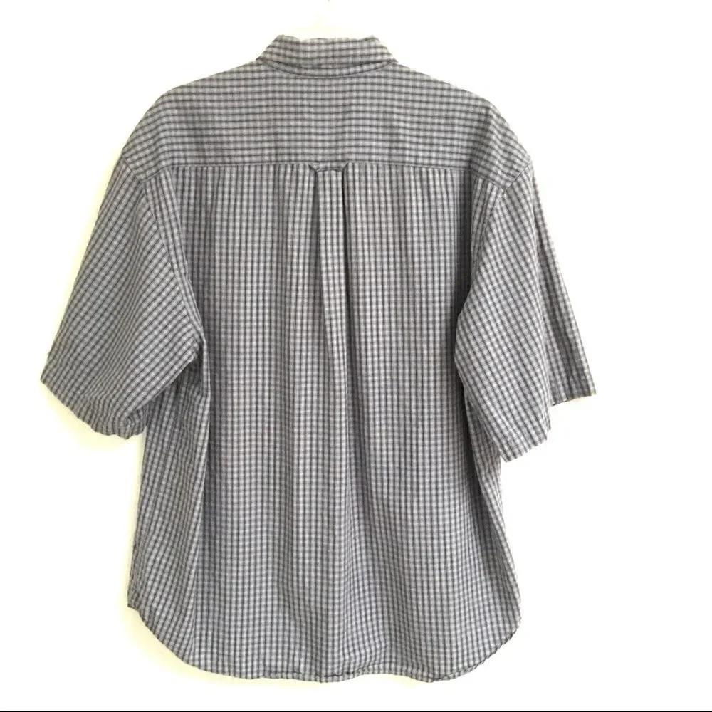 ‎Columbia button front short sleeve shirt M
